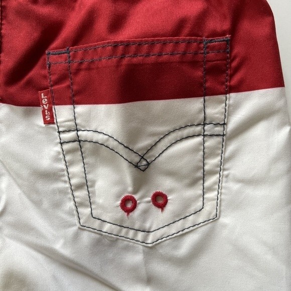 Levi's Little Boy Color Block Swim Trunks Size 5 - Picture 3 of 6